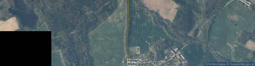 Zdjęcie satelitarne Kierpajny Wielkie ul.